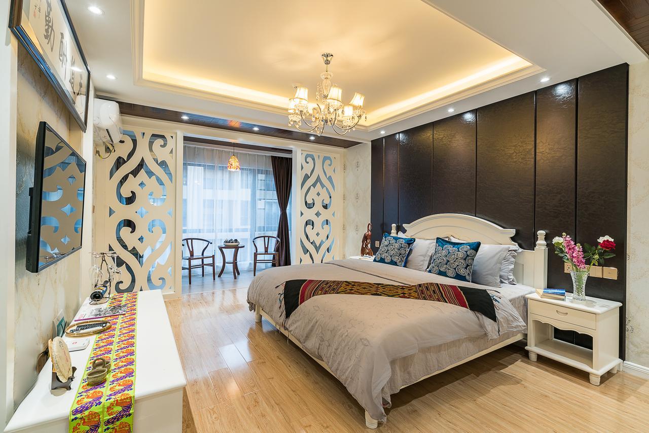 Doudou Meilan Fengqing Inn Cảnh Hồng Ngoại thất bức ảnh